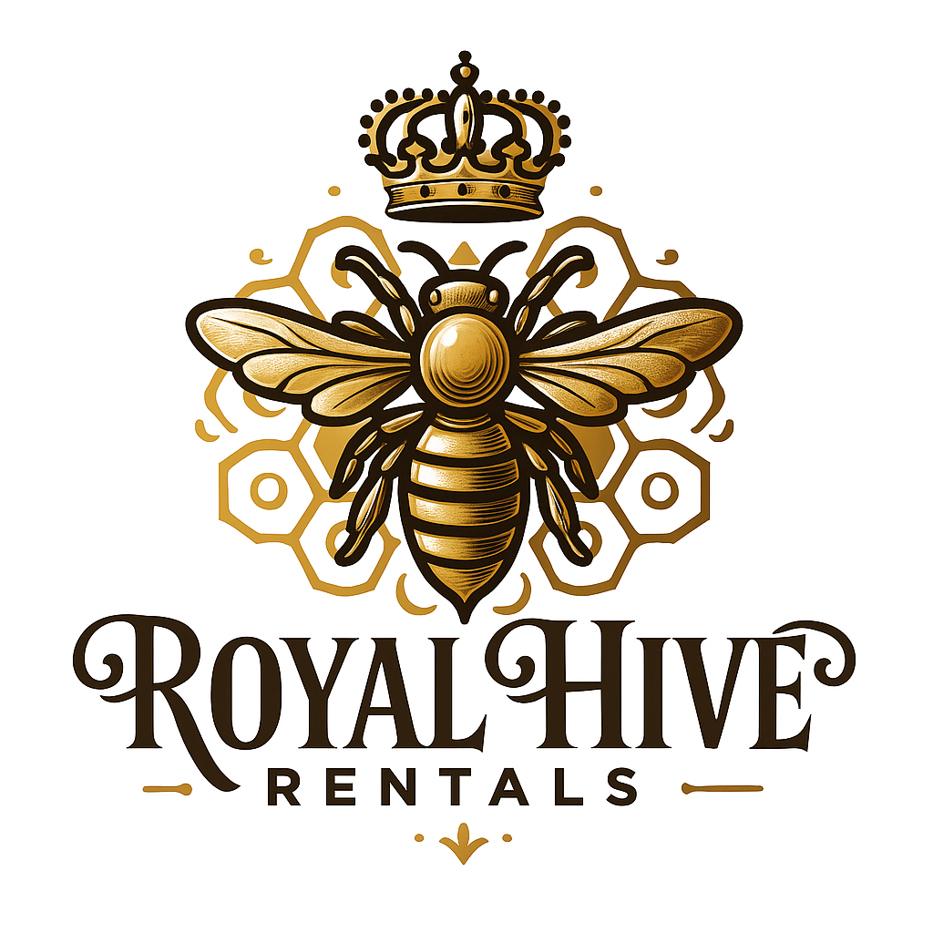 Royal Hive Rentals logo
